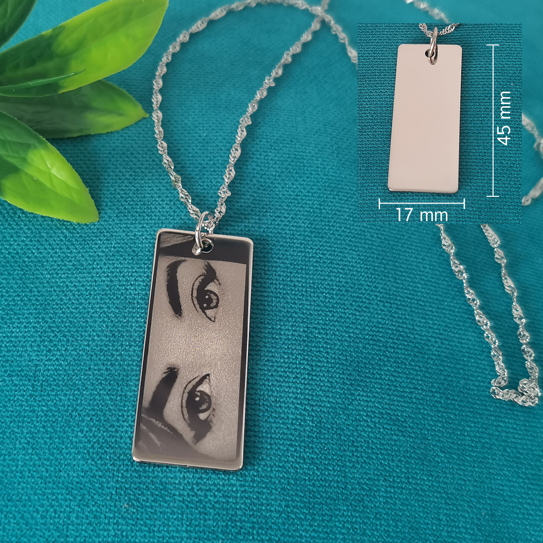 Pendentif rectangulaire